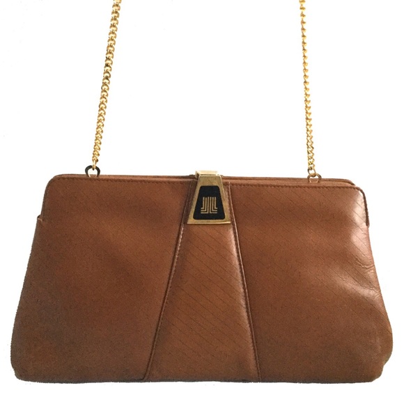 Lanvin Handbags - Vintage Lanvin Clutch Chain Purse